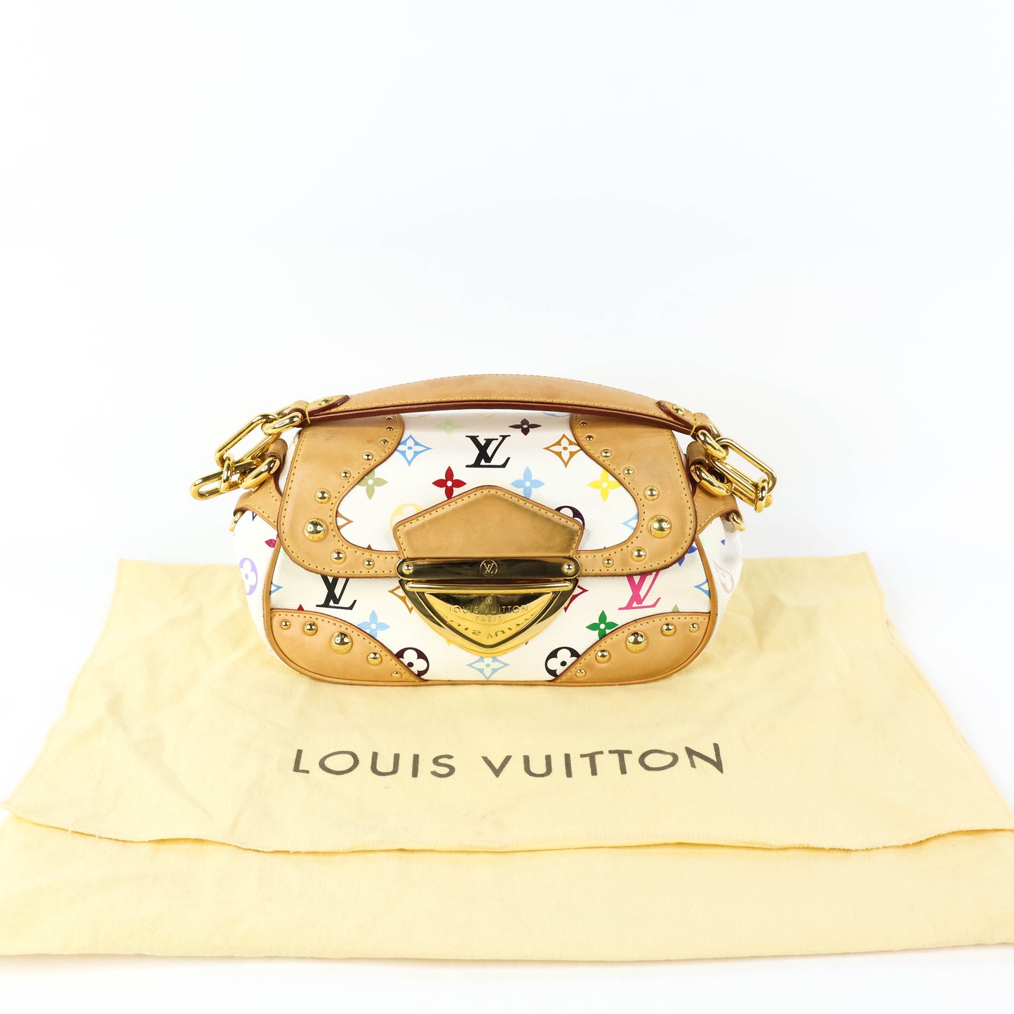 Louis vuitton Marilyn Multicolor White Monogram Handbags