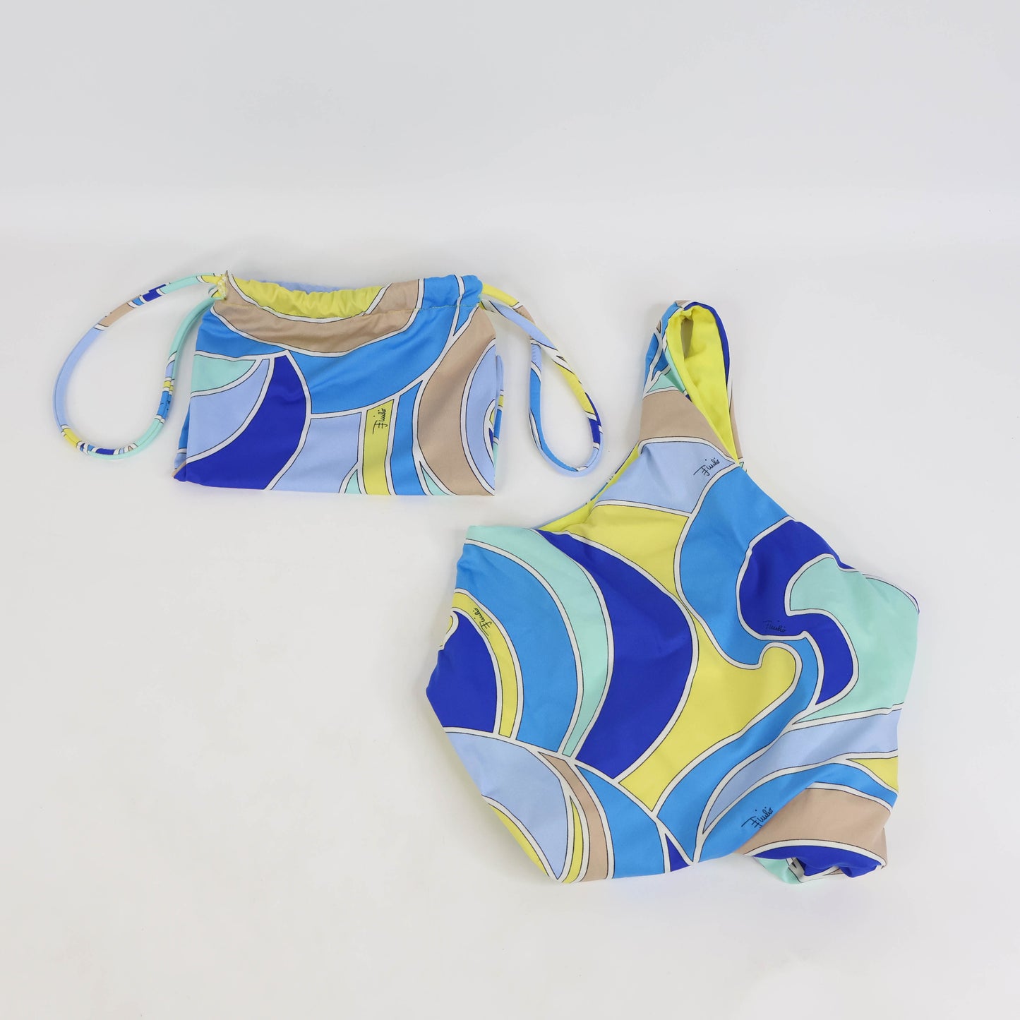 Emilio Pucci Swimsuit Blue