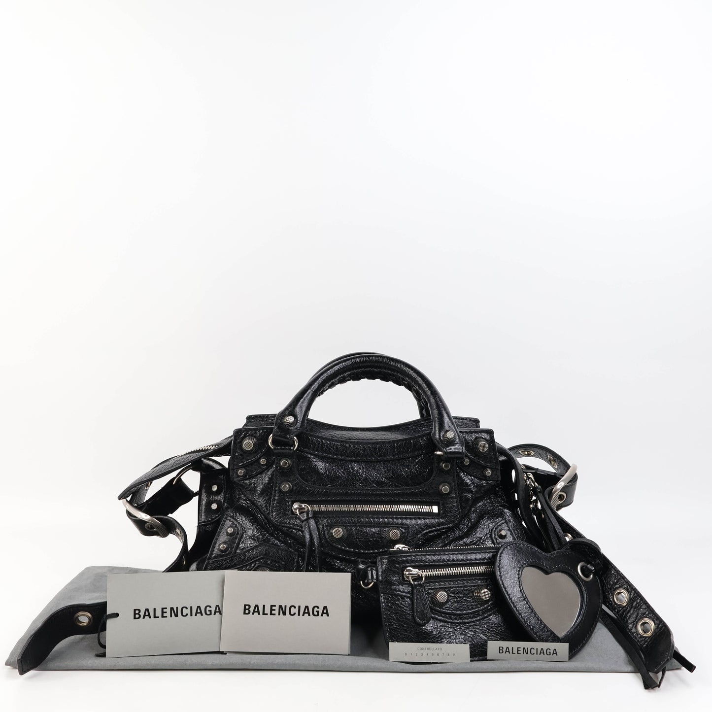 Balenciaga XS Neo Cagole Black