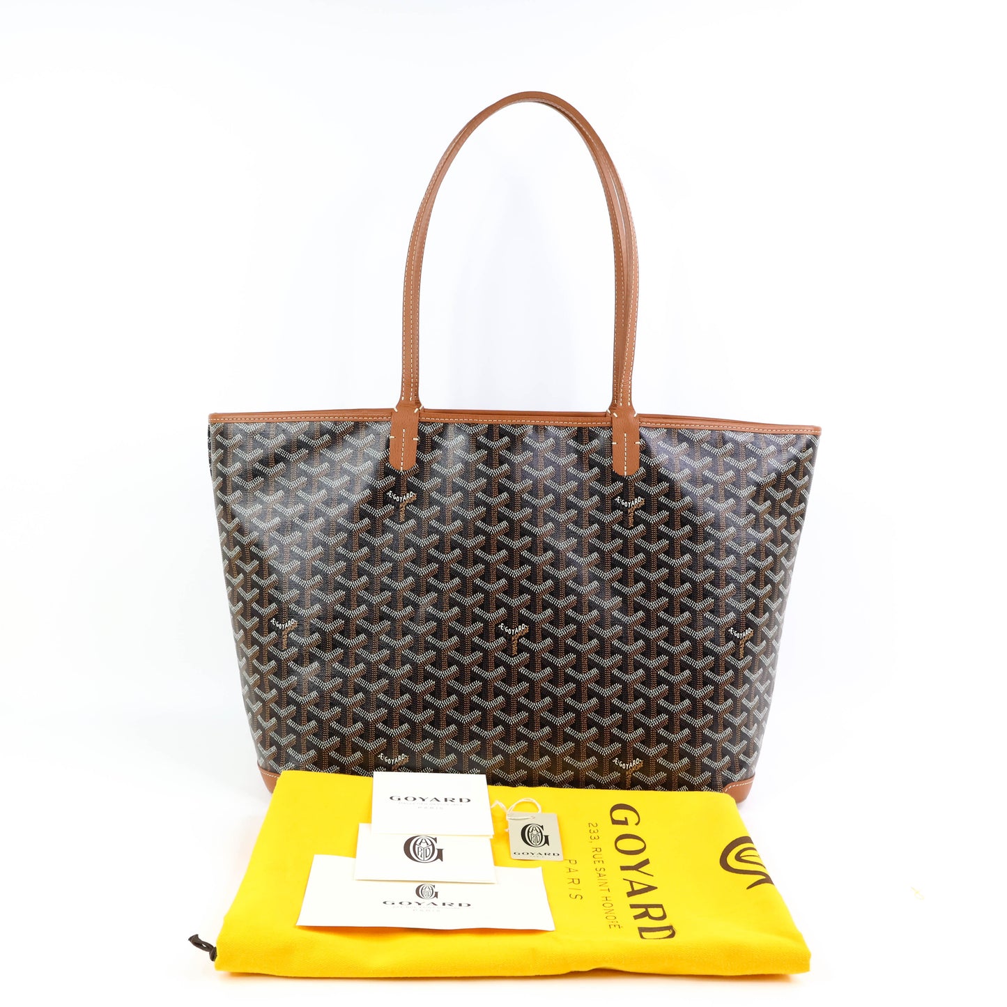 Goyard Artois MM Black/Tan