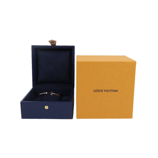 Louis Vuitton Idylle Blossom Twist Bracelet Pink Gold