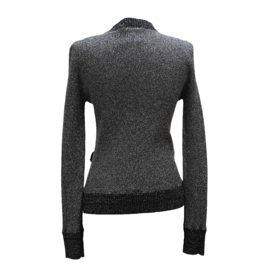 Chanel Cardigan Tweed Grey