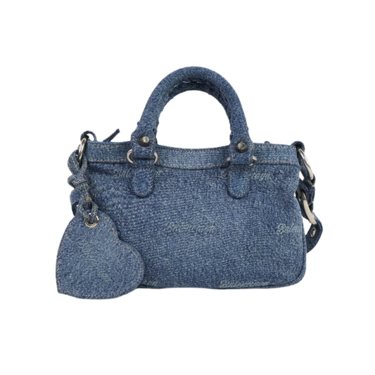 Balenciaga Neo Cagole Small Denim