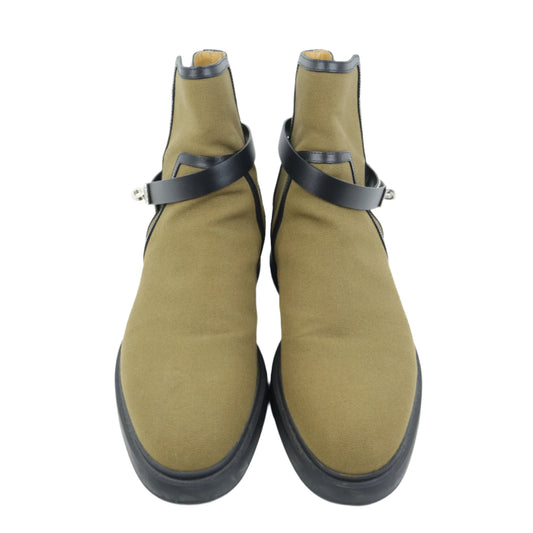 Hermes Bottines Veo Khaki 42