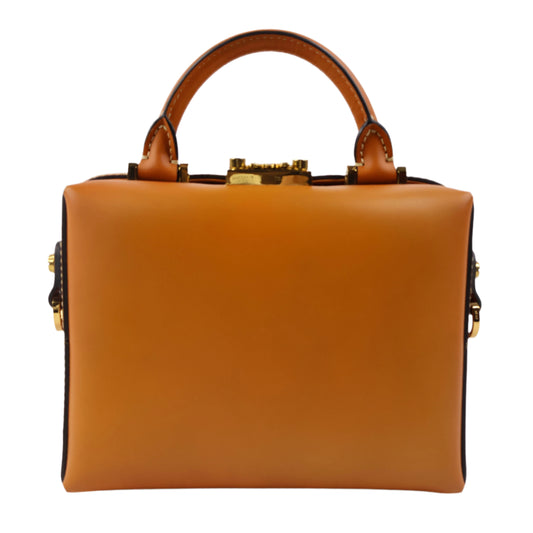 MCM Soft Berlin Crossbody Bag Brown