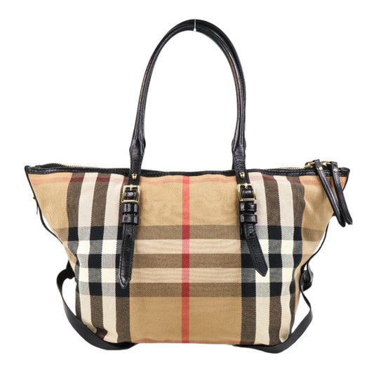 Burberry Tote Bag Canvas Classic