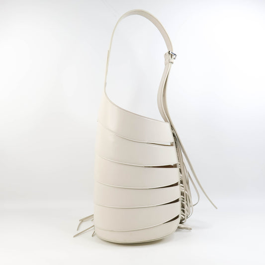 Alaia Babel Medium Bag White