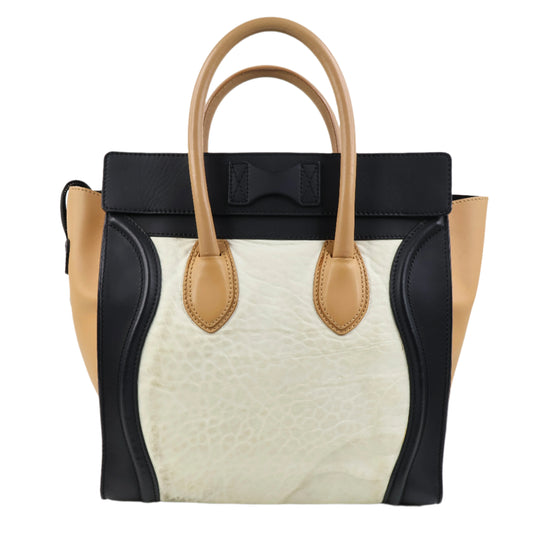 Celine Mini Luggage Tri-Color