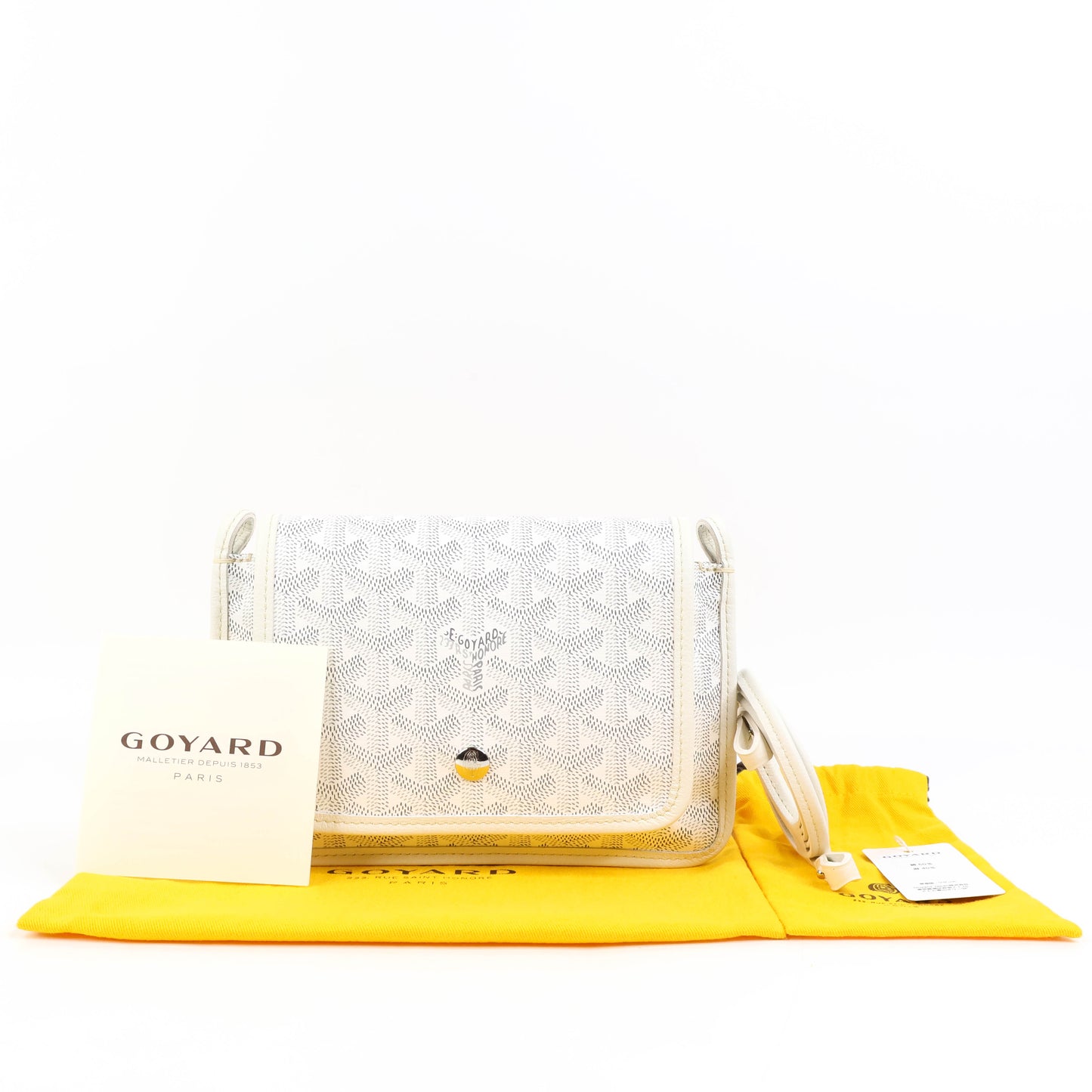 Goyard Plummet Pocket Bag White