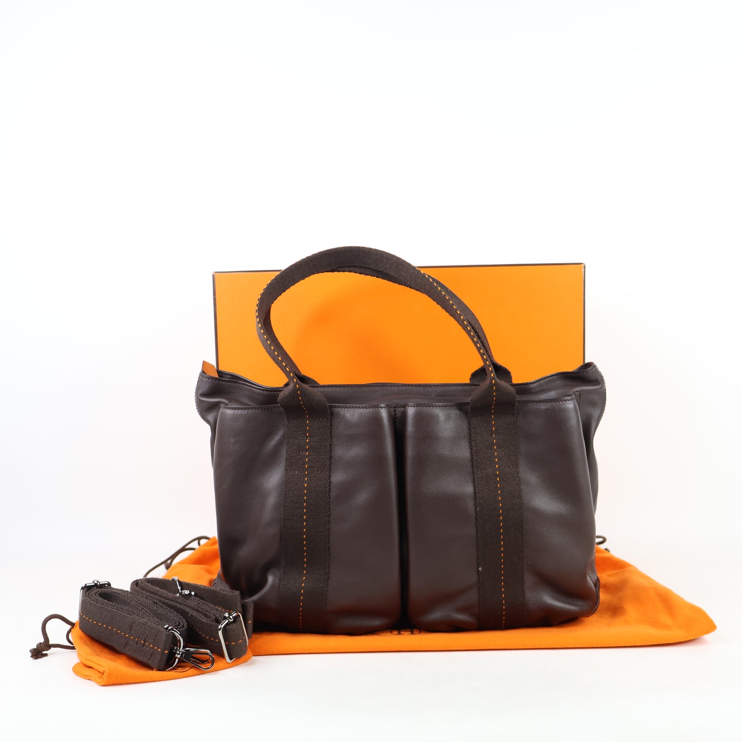 Hermes Caravane Horizonal MM Brown