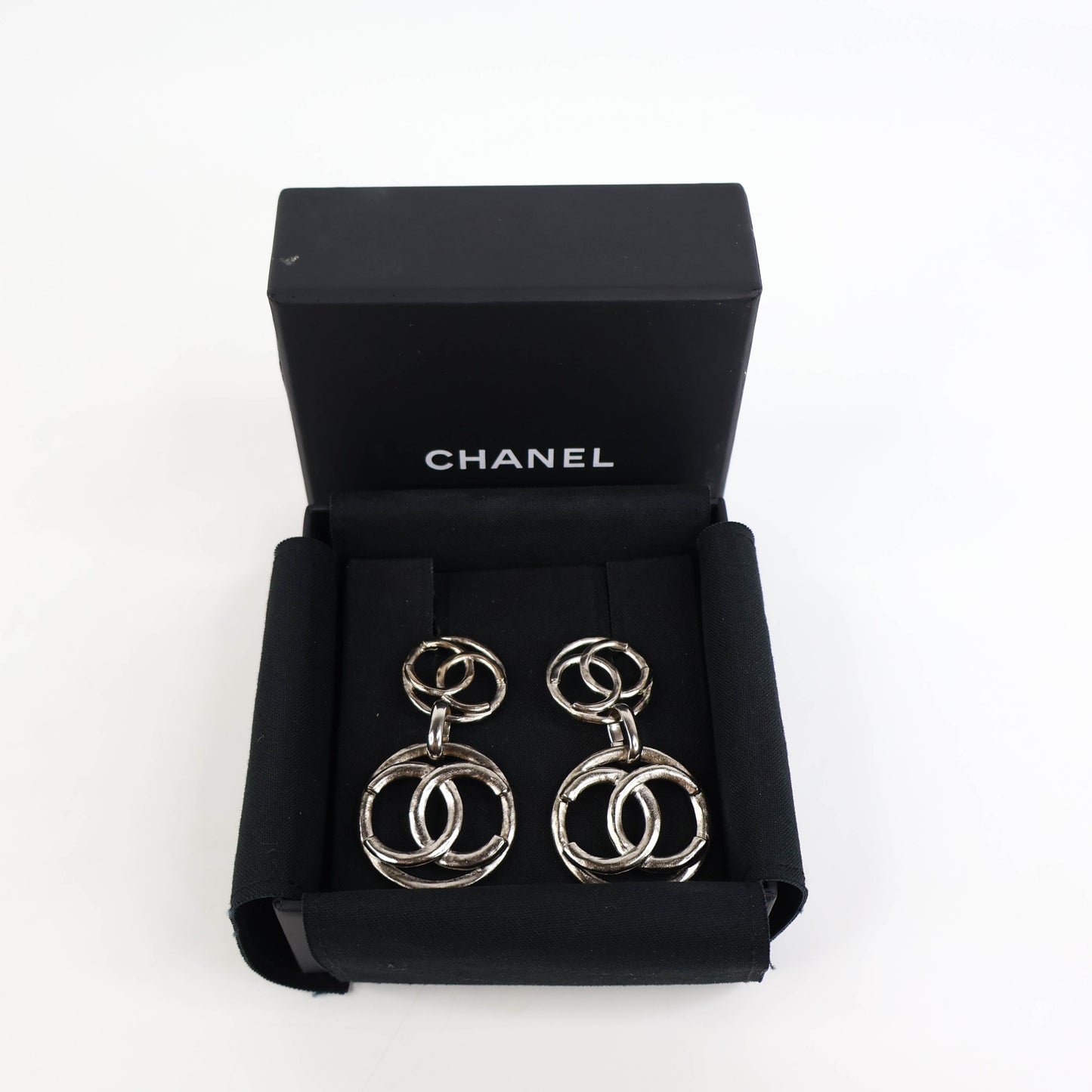 Chanel Earrings Silver