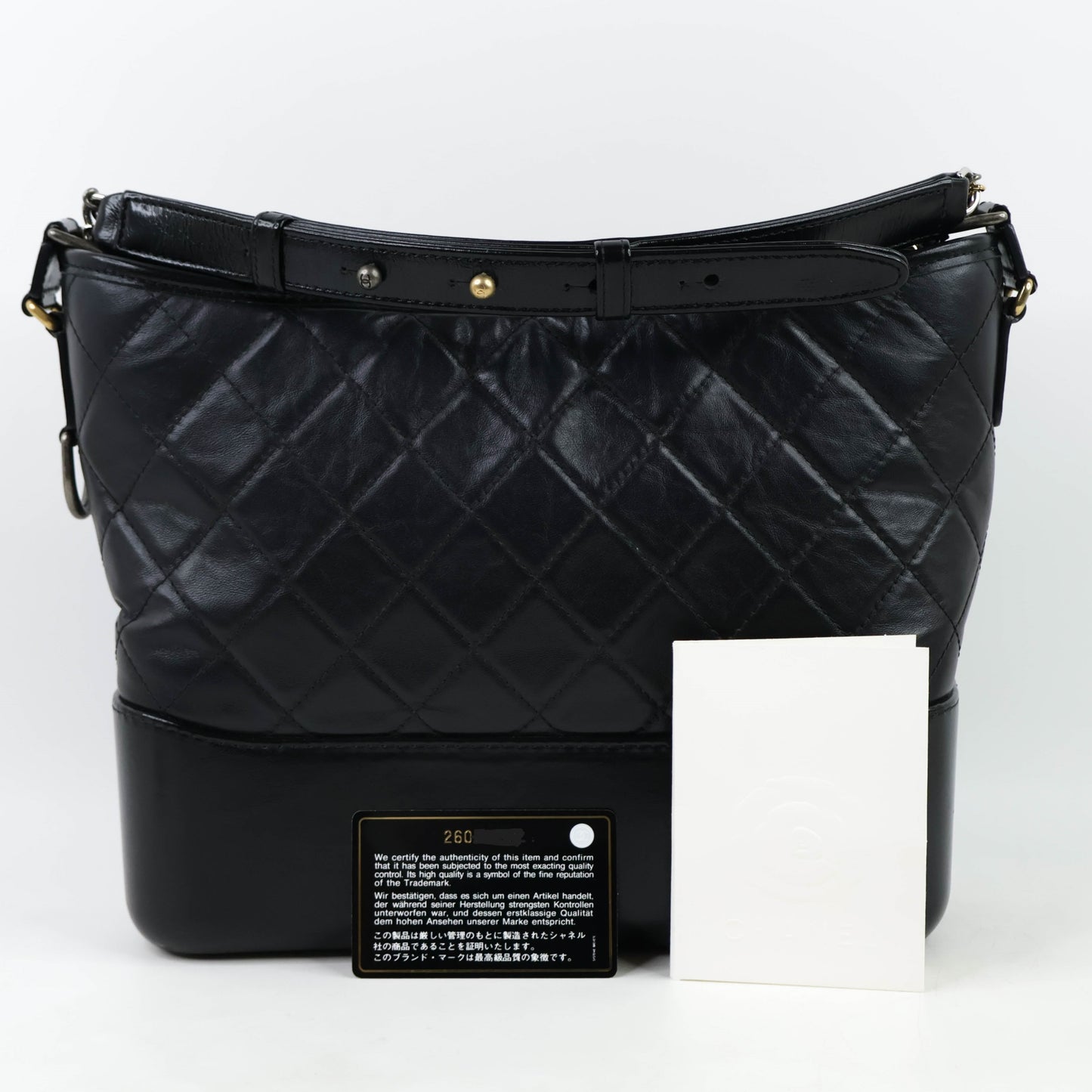 Chanel Gabrielle Medium Black