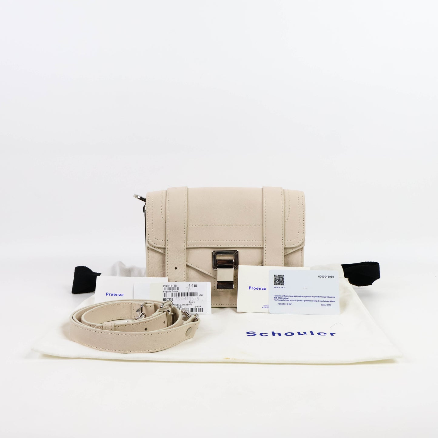Proenza Schouler PS1 Mini Beige