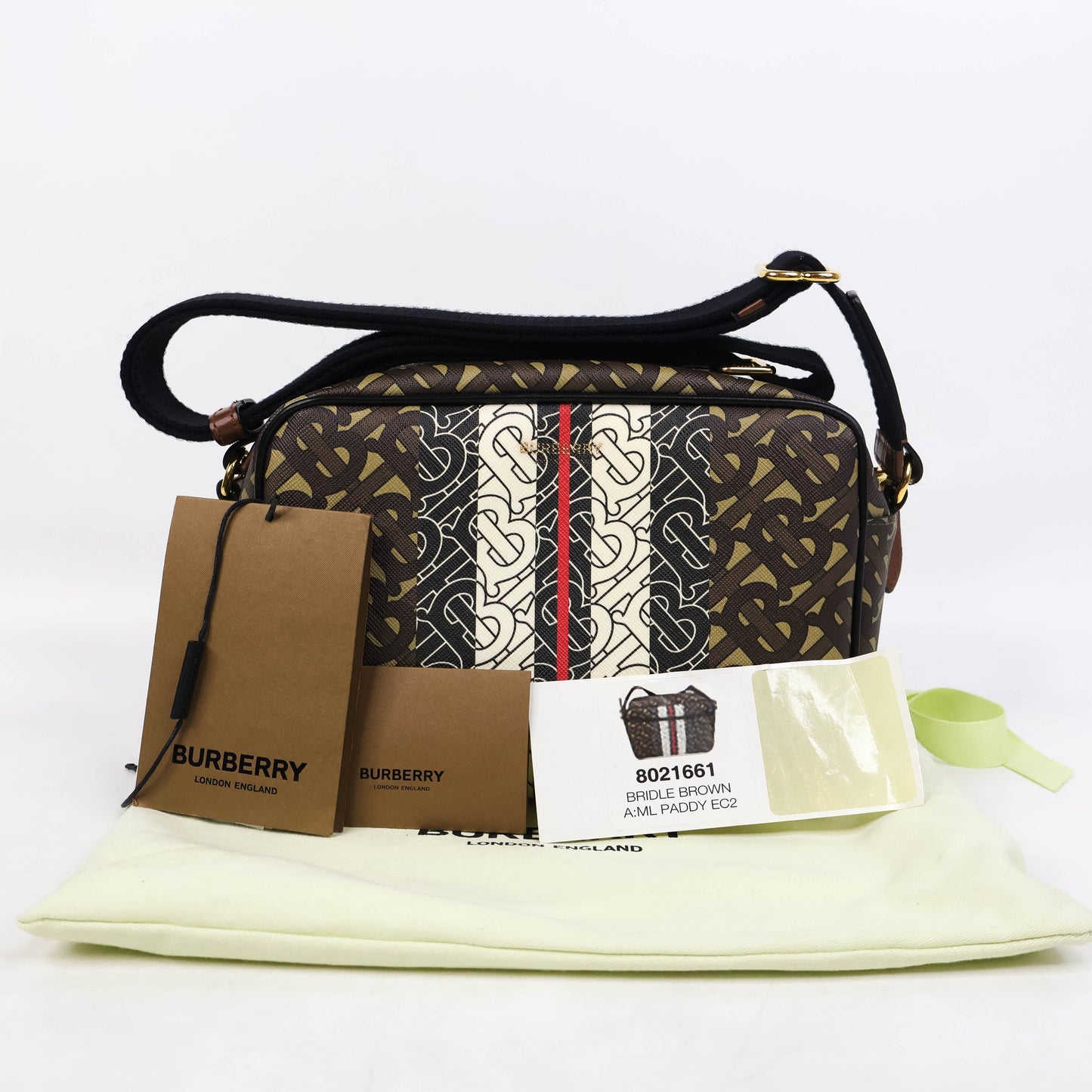Burberry Paddy TB Monogram E Canvas Stripe