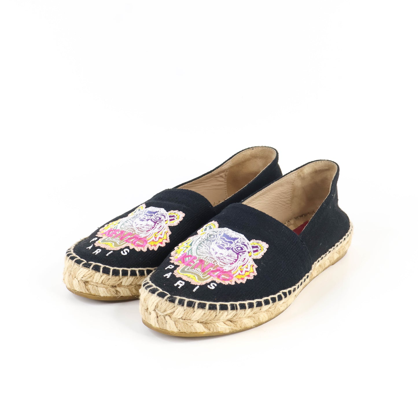 Kenzo Espadrille Black Canvas 36