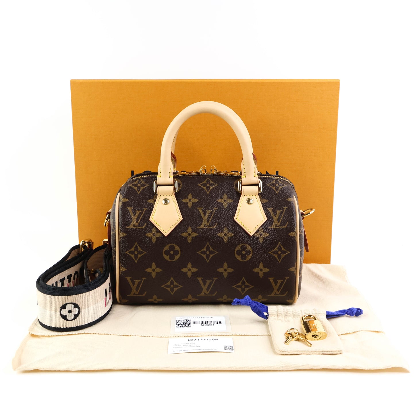 Louis Vuitton Speedy 20 Bandouliere Monogram