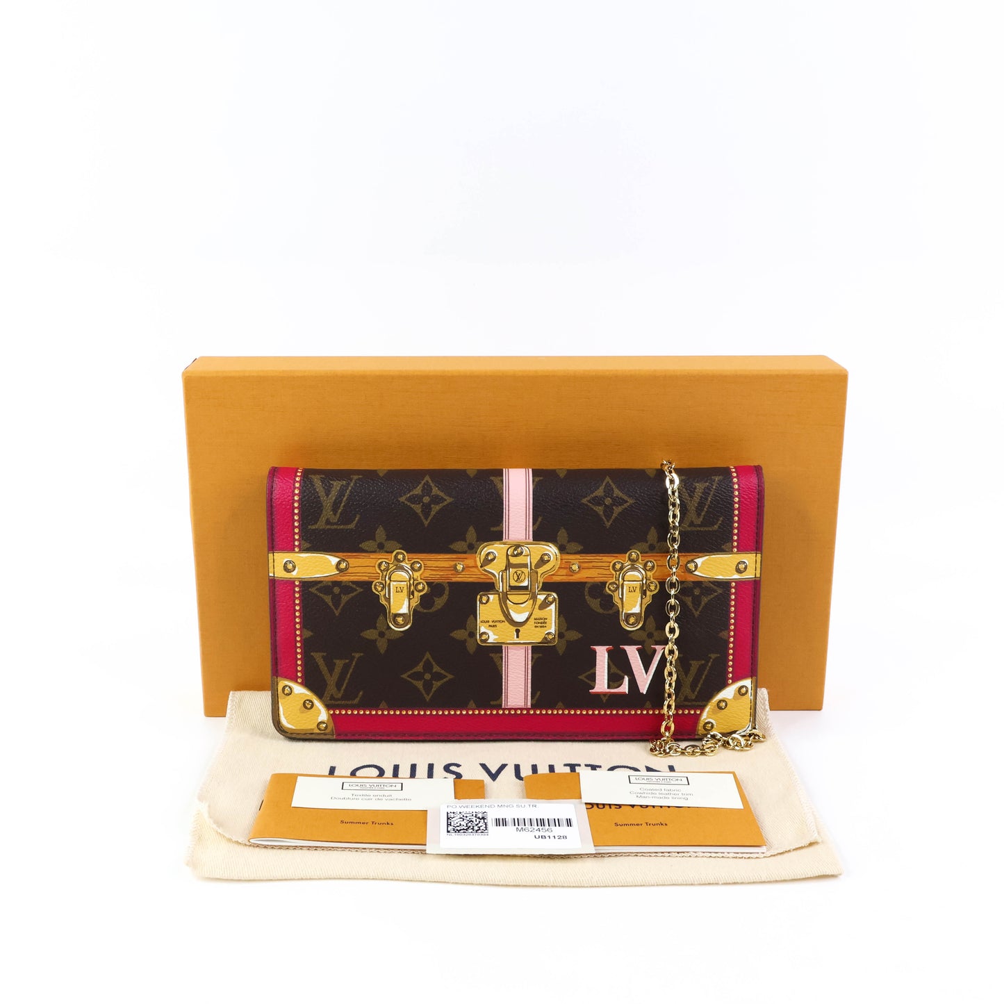 Louis Vuitton Monogram Summer Trunks Weekend Pochette