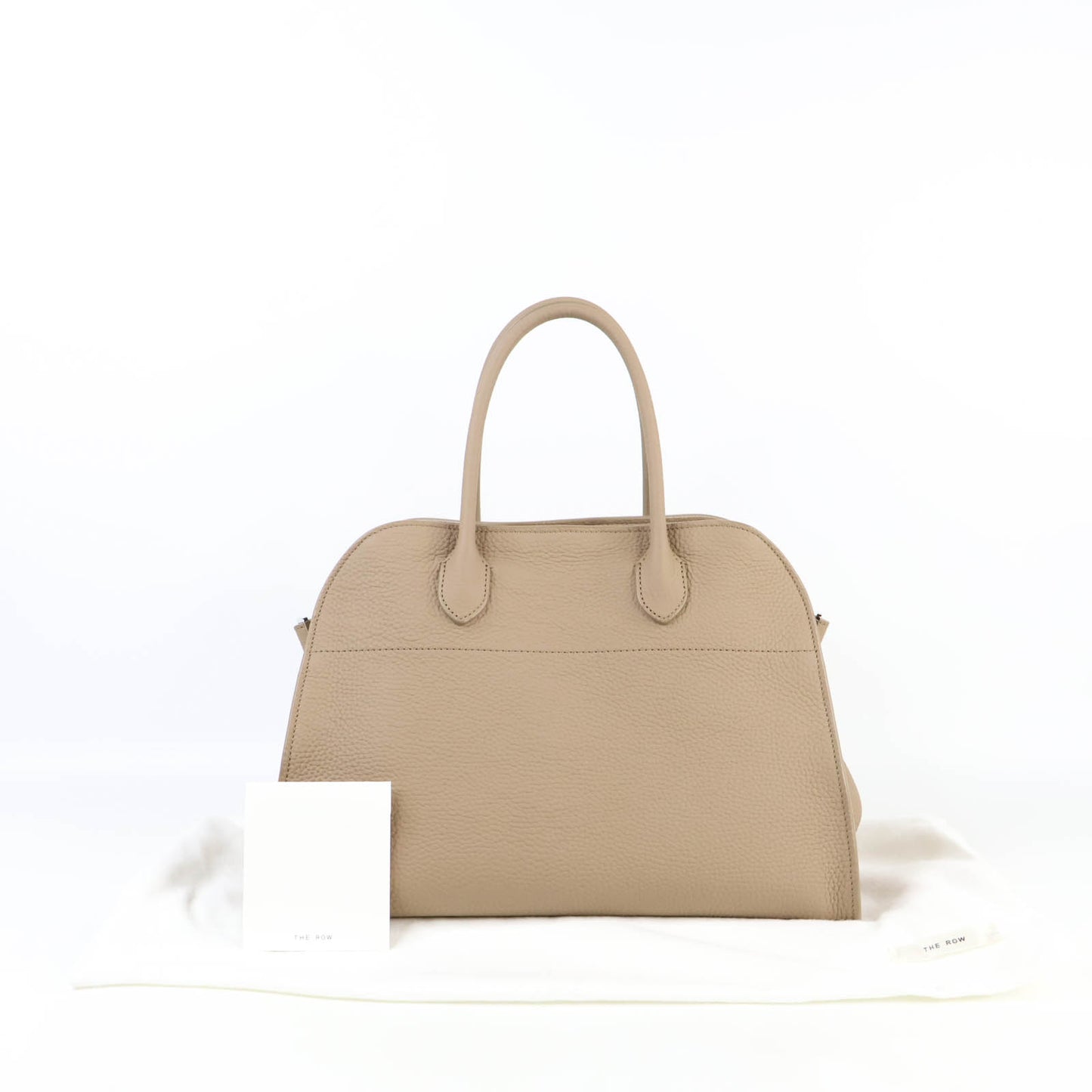 The Row Soft Margaux 12 Dark Taupe