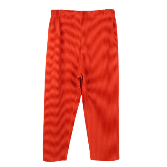 Homme Plisse Pants Red