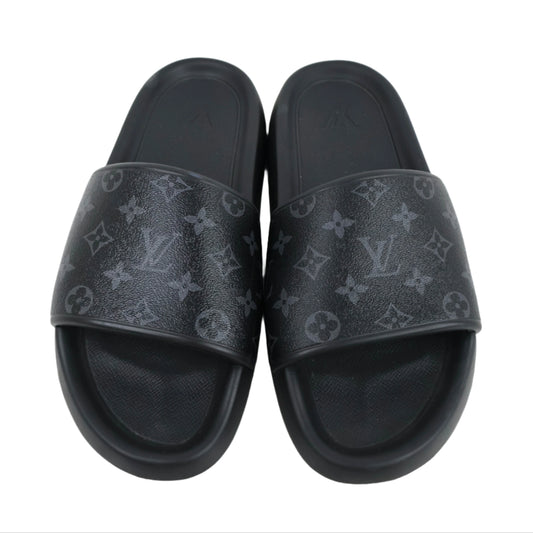 Louis Vuitton Sandals Waterfront Monogram Eclipse 11