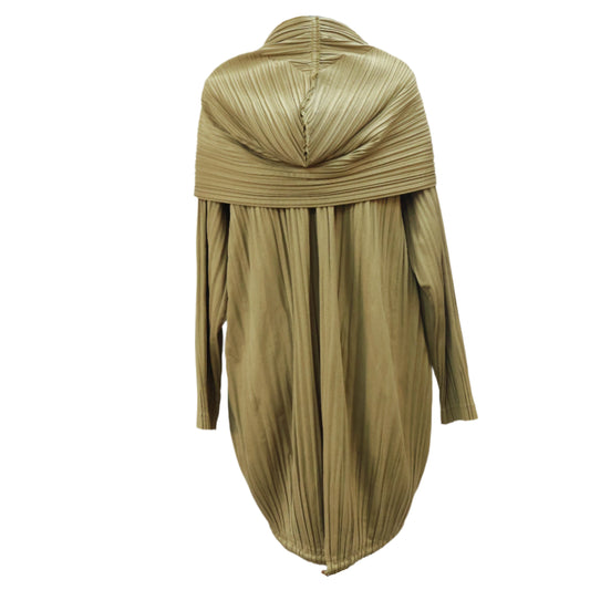 Homme Plisse Hoodie Green