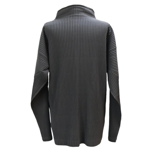 Homme Plisse Top Dark Grey