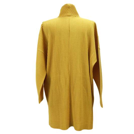 Homme Plisse Blazer Yellow