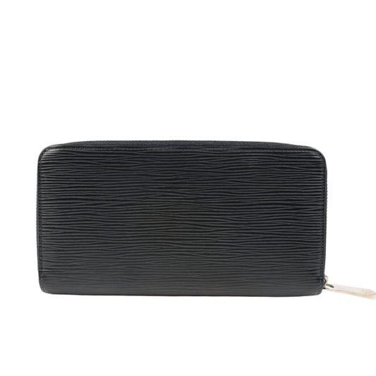 Louis Vuitton Zippy Long Wallet Epi Black