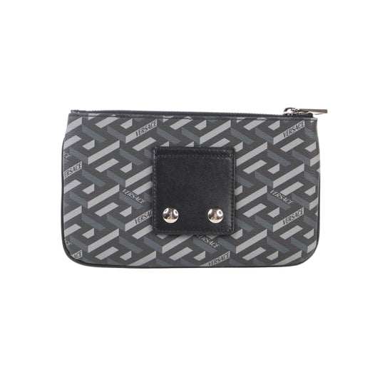Versace Le Greca Signature Pouch Black