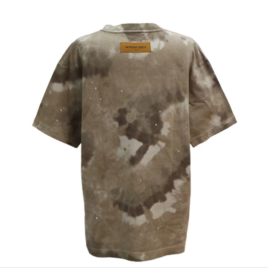 Louis Vuitton T-Shirt Brown Ombre Tie Dye
