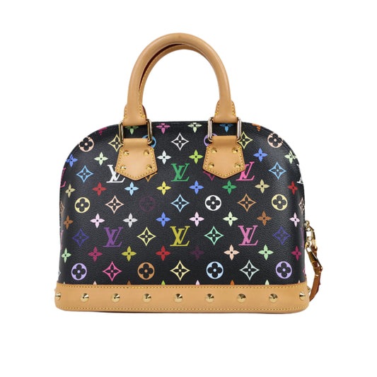 Louis Vuitton Alma PM Multicolor Black
