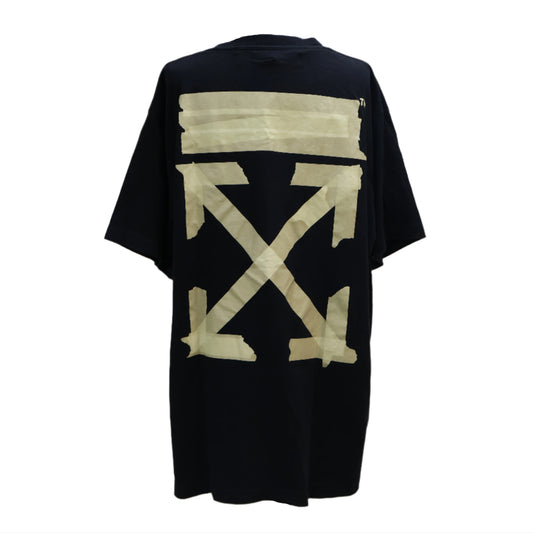 Off White T-Shirt Black Tape