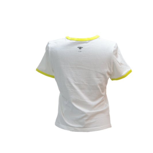 Christian Dior T-shirt White Lion Graphic