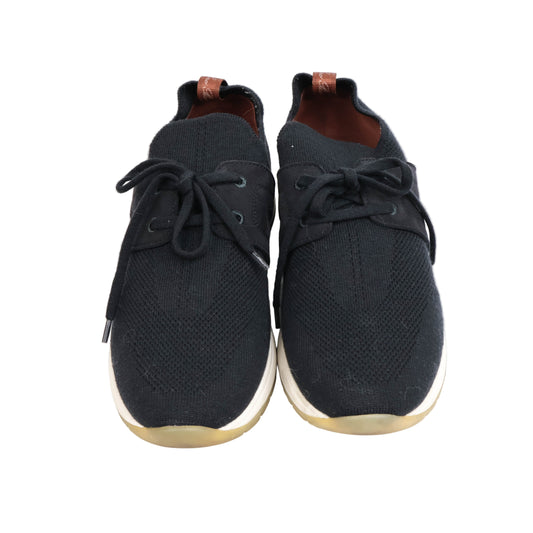 Loro Piana Lady Flexy Walk Sneakers Navy Blue 39.5