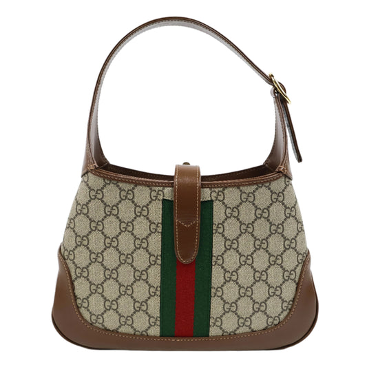 Gucci Jackie 1961 Shoulder Bag Small Supreme Brown