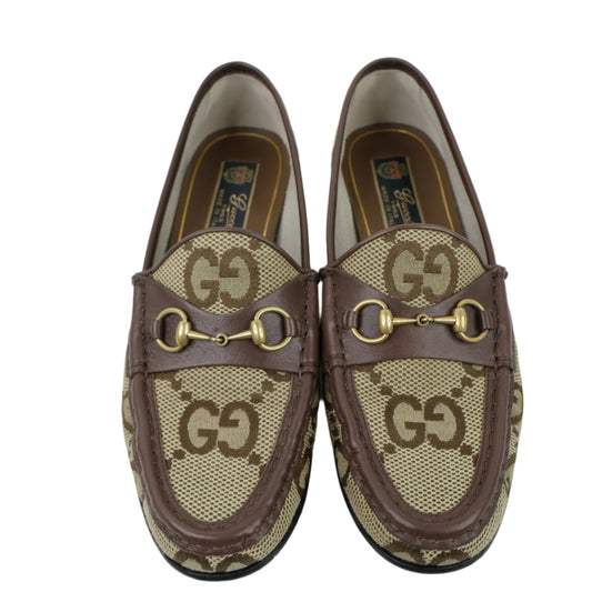 Gucci Loafers Macro GG Canvas 39