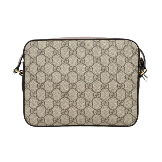 Gucci Horse Bit Camera Bag GG Canvas Brown