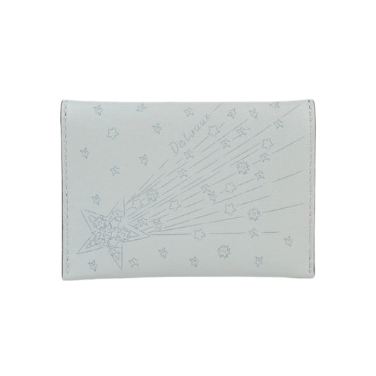 Delvaux Card Holder Grey Star