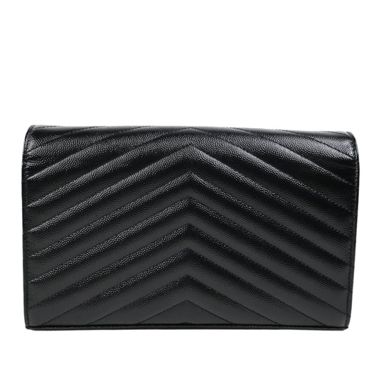 Saint Laurent Wallet On Chain Black