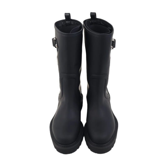 Louis Vuitton Boots Leather Black 36