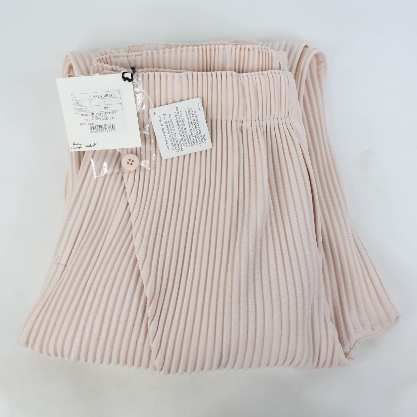 Homme Plisse Pants Pink