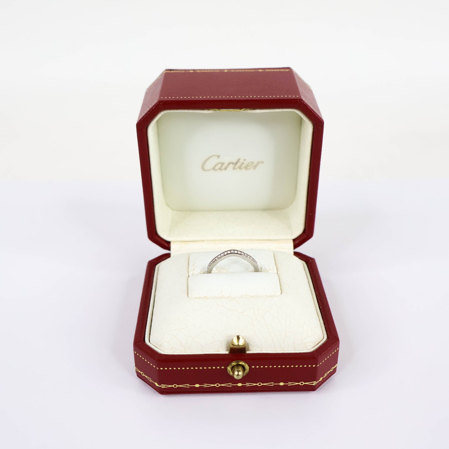 Cartier Ballerina Curve Ring Von Platinum