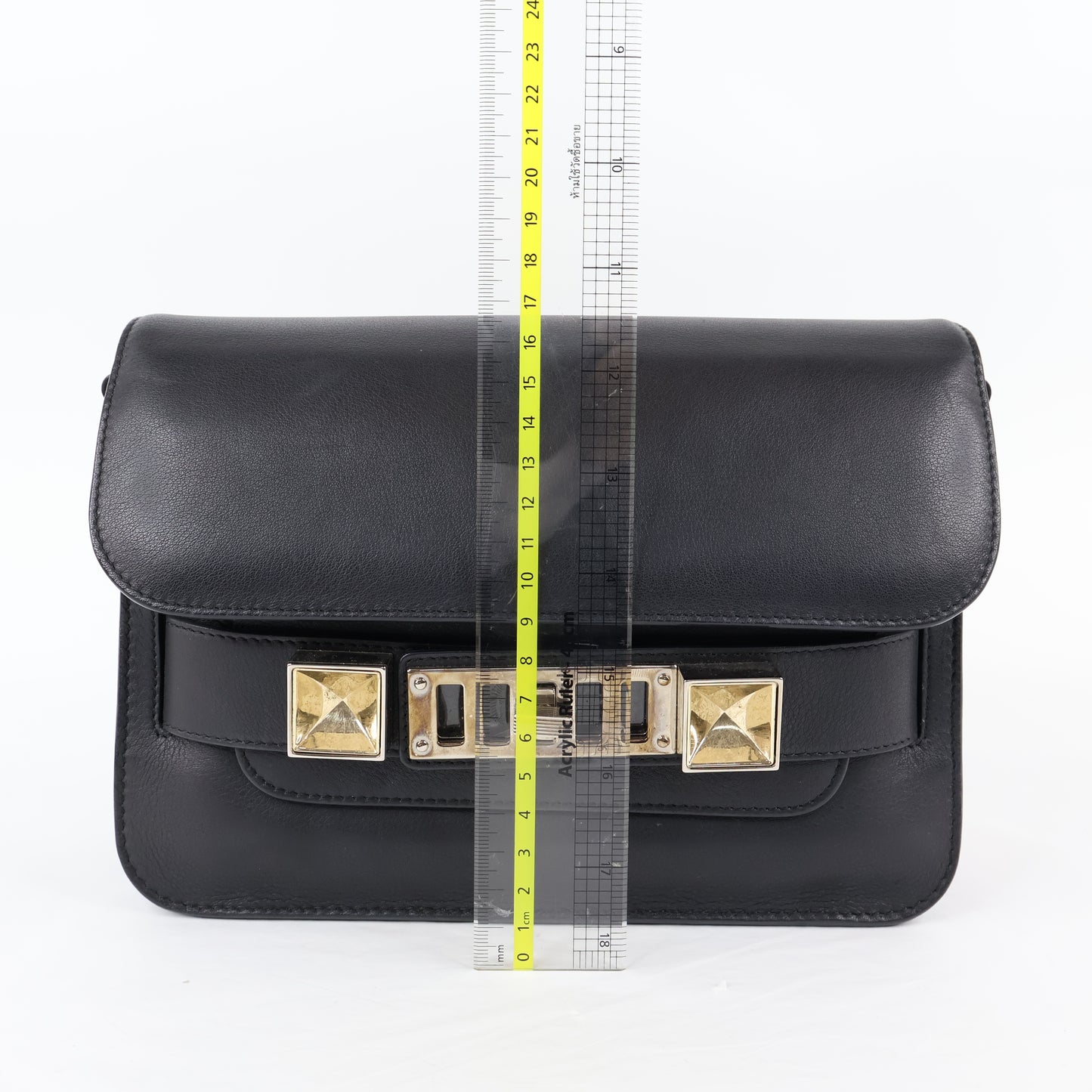 Proenza Schouler PS11 Mini Classic Smooth Calf Black