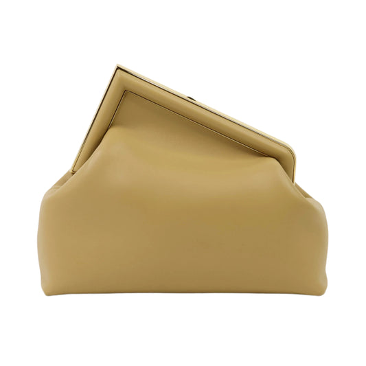 Fendi First Clutch Beige