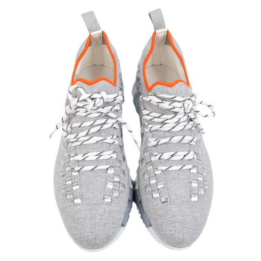Hermes Sneakers Femme Flex Maille Gris silex 37