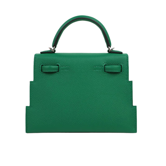 Hermes Kelly Dole Picto Vert Vertigo