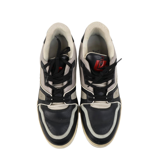 Louis Vuitton Trainer Sneakers Low Black/Grey 9