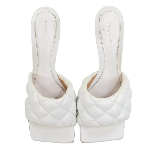 Bottega Sandals Heels White 38.5