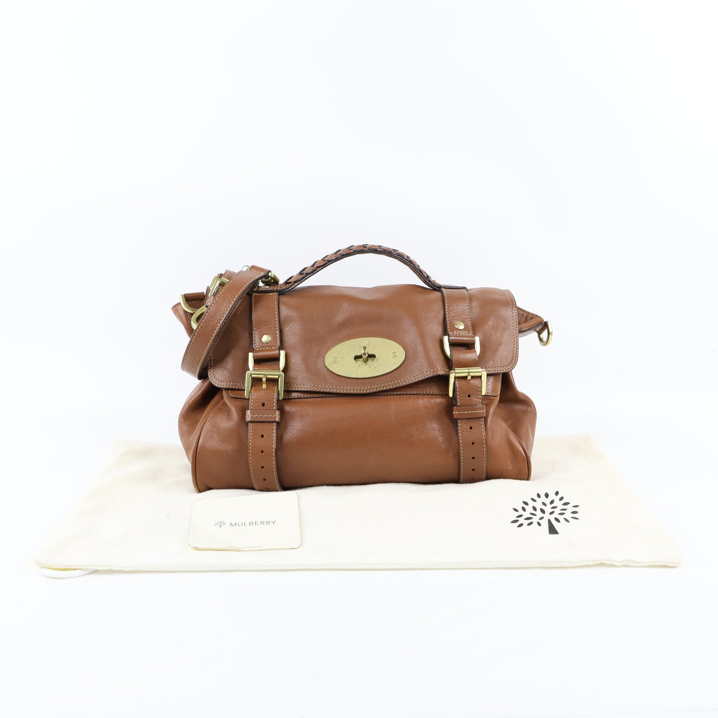 Mulberry Alexa Shoulder Bag Brown