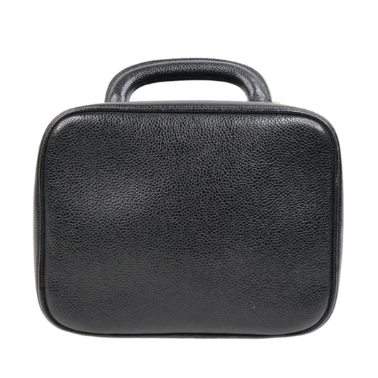 Chanel Vanity Handle Vintage Black Caviar GHW